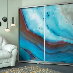 Шкаф-купе с фотопечатью Жумбак