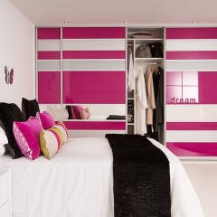 Шкаф-купе для девочек Амелия