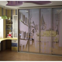 Шкаф-купе для девочек Анна