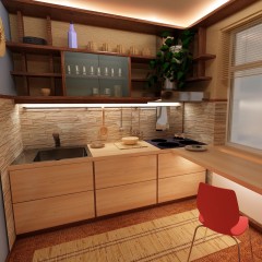 Кухня маленькая Рада