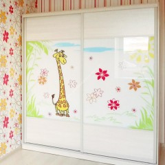 Шкаф-купе в детскую Жираф