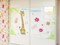 Шкаф-купе в детскую Жираф