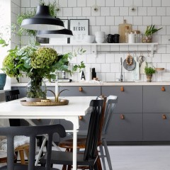 Кухня Кэти в скандинавском стиле