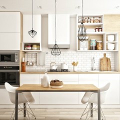 Кухня Новатия в скандинавском стиле