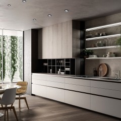 Кухня Грай современная