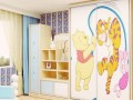 Шкаф-купе в детскую Винни-Пух