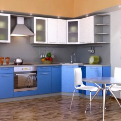 Кухня металлик Лаура