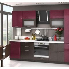 Кухня металлик Сара