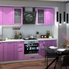 Кухня металлик Элина