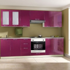 Кухня металлик Лилия