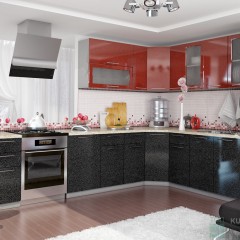 Кухня металлик Эльвира