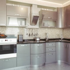 Кухня металлик Мия