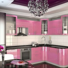 Кухня металлик Рози