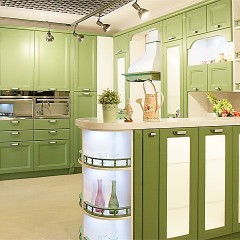 Кухня из экопластика Лема