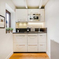 Кухня из экопластика Лолита