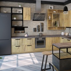 Кухня лофт Дигна