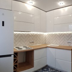 Кухня из экопластика Полианна