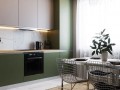 Кухня из экопластика Изумруд