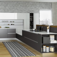 Кухня из нанопластика Дремса