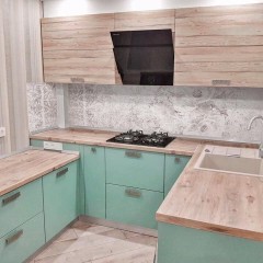 Кухня из экопластика Элен