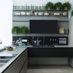 Кухня из нанопластика Имилия