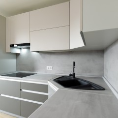 Кухня из нанопластика Келерия