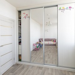 Шкаф-купе в детскую Птички