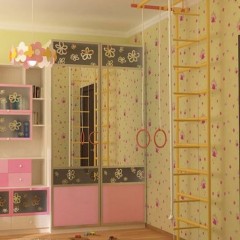 Шкаф-купе для девочек Флаверс