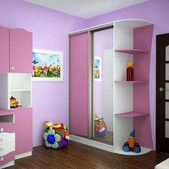 Шкаф-купе для девочек Алана