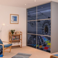 Шкаф-купе для мальчиков Лео