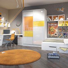 Шкаф-купе для мальчиков Мира