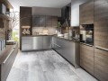 Кухня металлического цвета Вита