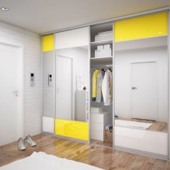 Шкаф-купе Лео встроенный