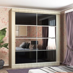 Шкаф-купе Клео светлый орех корпусный