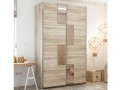 Шкаф-купе Рино светлый орех корпусный