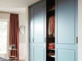 Шкаф-купе Агний голубого цвета
