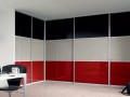 Шкаф-купе Марк красного цвета