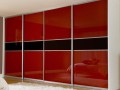 Шкаф-купе Ален красного цвета
