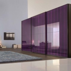 Шкаф-купе Чарли фиолетового цвета
