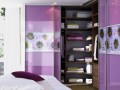Шкаф-купе Лето фиолетового цвета