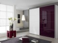 Шкаф-купе Фред вертикаль фиолетового цвета