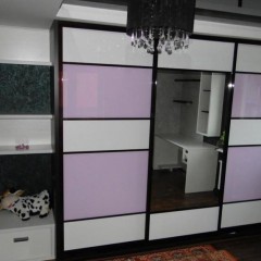 Шкаф-купе Коди сиреневого цвета