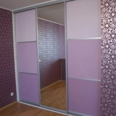 Шкаф-купе Тим сиреневого цвета