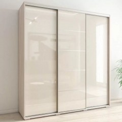 Шкаф-купе Лео бежевый