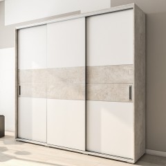 Шкаф-купе Дези бежевый