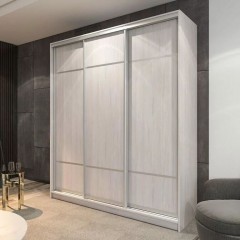 Шкаф-купе Мигель бежевый