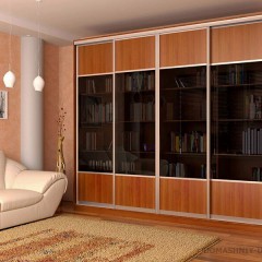 Шкаф-купе Оскар цвета орех