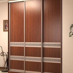 Шкаф-купе Бруно цвета орех