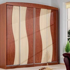 Шкаф-купе Дуо цвета орех