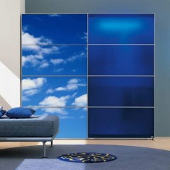 Шкаф-купе Небо синий